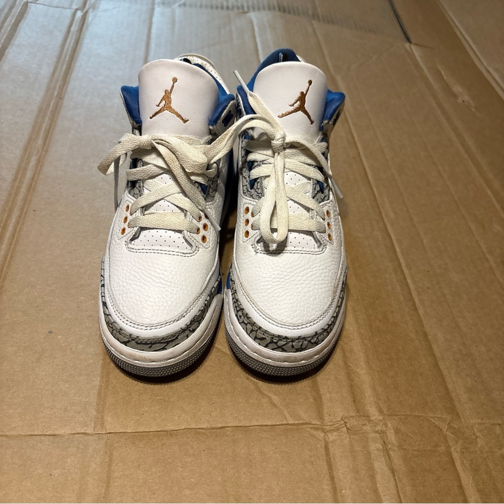 Nike Air Jordan 3 Retro Washington Wiz DM0967-148 Youth Size 5.5Y. AMAZING CON!!